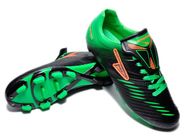 Футбольные бутсы с овальными шипами SPRINTER BLACK/GREEN :AX3561-44 GETSPORT 31203