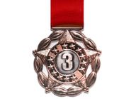 Медаль спортивная с лентой 3 место d - 5 см :1904-3 GETSPORT 31588