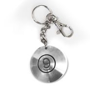 Брелок кольцо, напыление хром 9995 9995