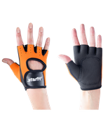 Перчатки для фитнеса SU-107, оранжевые/черные L STARFIT УТ-00008326