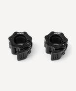 Замки с фиксатором для грифа Core BB-108, d=26 мм, пластиковые, черный, 2 шт. Starfit УТ-00019031