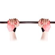 Накладки гимнастические RWS-801 (Black/Red) Roomaif RWS-801