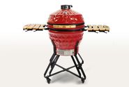 Керамический гриль-барбекю 24 дюйма (красный) (61 см) Start Grill SG24R