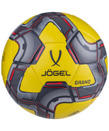 Мяч футбольный Grand №5, желтый 5 Jögel УТ-00016944