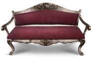 Диван Лео II клен (Ткань Vilvet Lux,78 Velvet-Lux) Фабрика «Старт» Д.ЛеоII.Кл#78VL