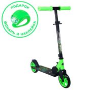 Самокат CK-SJ145-40 145мм green (фонарь и наклейка в подарок) Sport Collection CK-SJ145-40