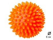 Мяч массажный A-J6  (оранжевый) 40157