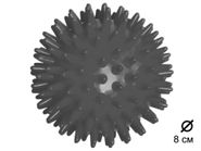 Мяч массажный A-J8  (серый) 40159