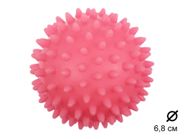 Мяч массажный A-V6.8  (розовый) 40162