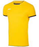 Футболка волейбольная JVT-1030-049 желтый/темно-синий, детская YS Jögel УТ-00013822