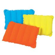 67485 Подушка надувная флок. цветная, 38*24*9 см Bestway