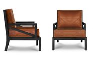 Кресло Fusion  ясень МДФ (Grey_bristol,Винилискожа Mahogany,Винилискожа (Mahogany) цвет № 202) Крс.F.ЯсМДФ#Grey_bristol