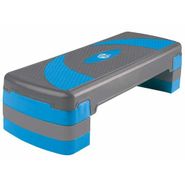 Степ-платформа 3-х уровневая Lite Weights 1810LW (79,5x30x20 см, серый/голубой)