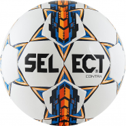 Мяч футбольный SELECT Contra 812310-006 размер 4 БЕЛО-ОРАНЖ-СИНИЙ