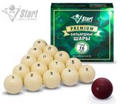Шары Start Premium РП 60мм 797404 Start billiards 797404