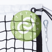 Сетка для большого тенниса нить 3 мм с тросом 080330