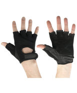 Перчатки для фитнеса STAR FIT SU-114, черный S УТ-00009546