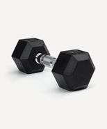 Гантель гексагональная DB-301 6 кг, обрезиненная, черный Starfit УТ-00019787