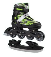 Раздвижные роликовые коньки Fntm Green (со сменными лезвиями) (S (29-32)) Alpha Caprice CK