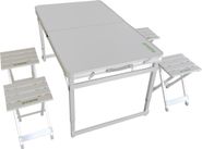 Набор туристический стол и 4 стула, ATS-450 (Alu) ATEMI 00-00007008