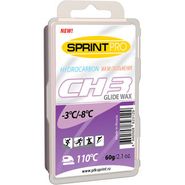 Парафин (мазь скольжения) PRO СН3 (-3 -8 °C) 60 гр. фиолетовая SPRINT Мазь скольжения (парафин) SPRINT PRO СН3 (-3 -8 °C) 60 гр. фиолетовая