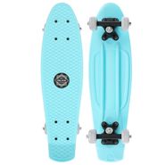 Скейтборд 56 х 15 см, колеса PVC 50 мм, пластиковая рама, цвет голубой  5290566 Onlitop 365293
