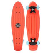 Скейтборд 56 х 15 см, колеса PVC 50 мм, пластиковая рама, цвет оранжевый  5290567 Onlitop 365290