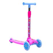 Самокат JE-SK120-90 LED 120/76мм pink (светящиеся колеса)