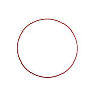 Обруч алюминиевый 540 мм. 230 гр. окраш. красный no name 360750