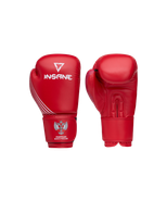 Перчатки боксерские INSANE RBF, красный, 12 oz