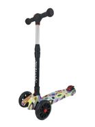 Самокат 4-х колесный SportElite SE610, граффити SportElite