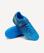 БЕЗ УПАКОВКИ Бутсы многошиповые JOGEL Rapido TF Navy/blue/green, детский