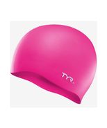 Шапочка для плавания Wrinkle Free Silicone Cap, силикон, LCS/693, розовый TYR УТ-00016458