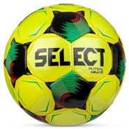 Мяч футзал. SELECT Futsal Mimas V26, 1053471007, р.4,FIFA Basic, 32п, ПУ, руч.сш, желто-зелено-черн. 4