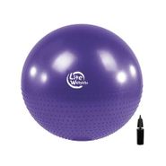 Мяч гимнастический массажный Lite Weights BB010-30 75 см, с насосом, фиолетовый