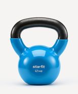 Гиря виниловая DB-401, 12 кг, синий Starfit УТ-00018838