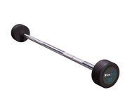 Набор фиксированных обрезиненных штанг INEX GRB-N 10-55 кг, 10 штук, черный INEX FM\GRB-N-10-55KG\BK-10-00