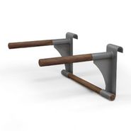 Турник-брусья мультиадаптер к шведской стенке NOHrD ясень NOHrD WA\12200\AS-00-00