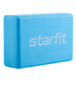 Блок для йоги YB-200 EVA, синий пастель Starfit УТ-00018926