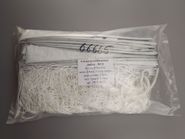 Сетка вол. "JUMP-fs" №3Э любит., бел., 9.5х1м, нить 2.0мм, верх Oxford(420) 5см, 3 стор. оверл., 4 п 66665