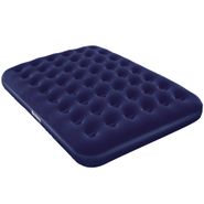 Матрас надувной Bestway 2 местн. флок 67003 синий 203х152х22см Bestway 13024