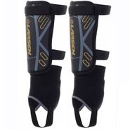 Щитки футбольные с защитой голеностопа Larsen 6890N черный Larsen 337717