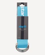 Ремень для йоги YB-100 183 см, хлопок, синий пастель Starfit УТ-00019277