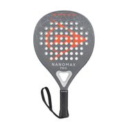 Ракетка для падела Dunlop Nanomax Pro, 10370739, для профессионалов, графит, серо-оранжевый