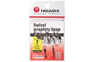 Карабин с вертлюгом HIGASHI Swivel w/Safety Snap #7