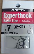 Крючки VANFOOK SP-31B stealth black #7