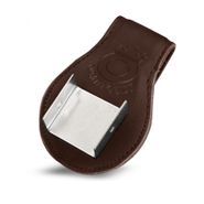 Держатель для мела кожаный открытый коричневый Sb08-059