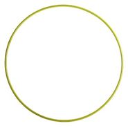 Обруч алюминиевый 750 мм. 300 гр. окраш. желтый no name 360913