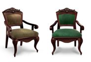 Кресло Император ясень (№3,60 Velvet-Lux,Ткань Vilvet Lux) Крс.Им.Яс#№3.60VL