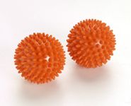 Массажный мяч GYMNIC Beauty Reflex Soft диаметр 8 см, пара, оранжевый